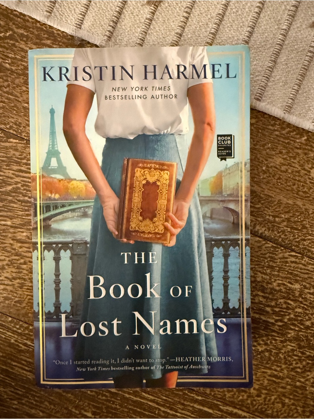 Kristin Harmel "The Book of Lost Names" - Blue Cover Novel